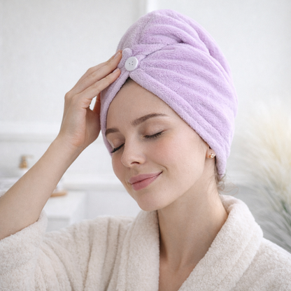 Oren Dry™  Toalla de Microfibra para Secado del Cabello